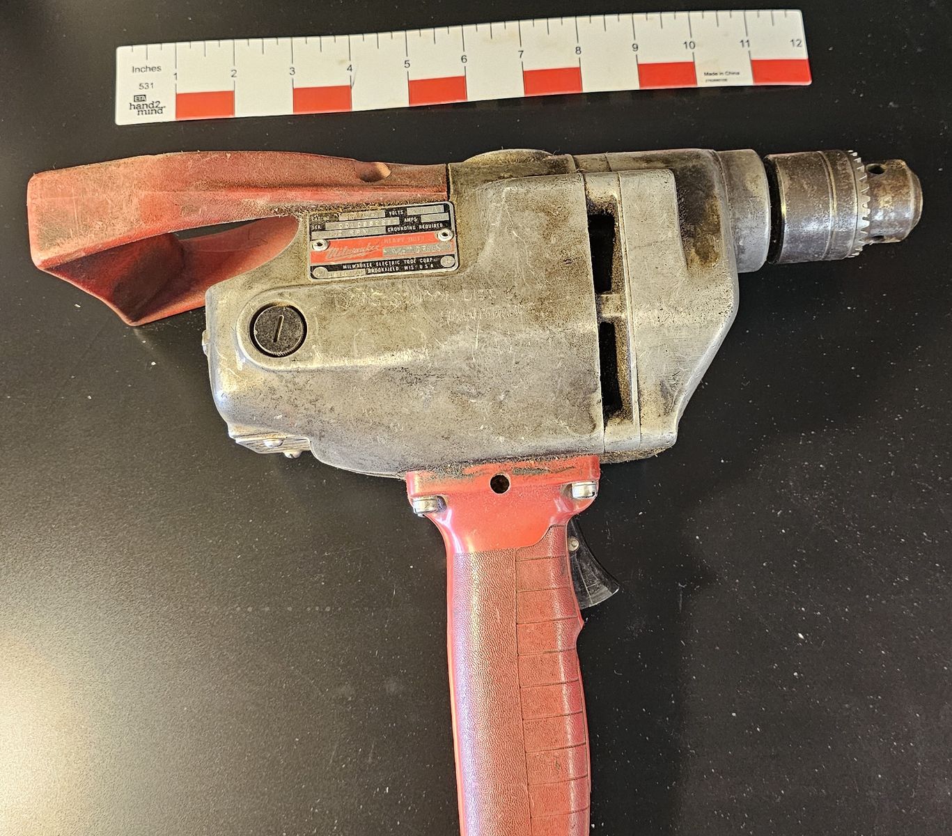 Milwaukee Heavy Duty Super Hole Shooter 1/2" 115v, 1600-1