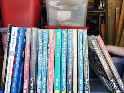 Haynes Repair Manuals: Honda, Chevy, Ford, Nissan, Volvo, Suzuki, Briggs & Stratton + More
