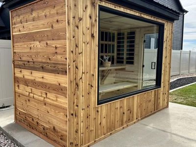 Custom, hand-crafted sauna built just for you