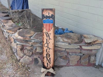 welcome sign custom