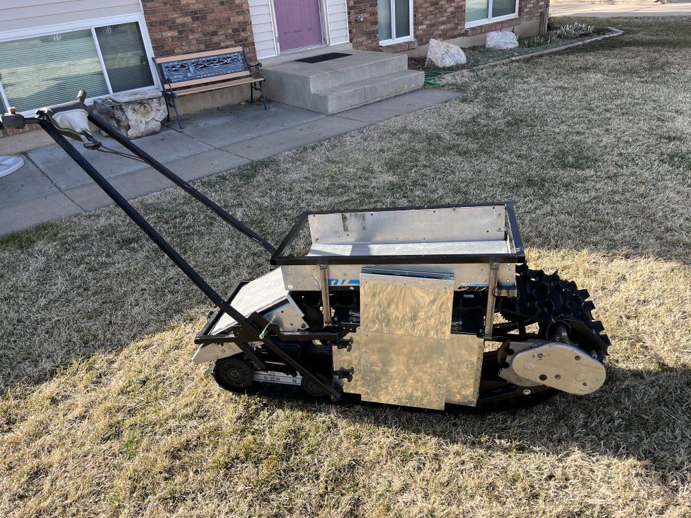 Snow Dog Ice fishing sled