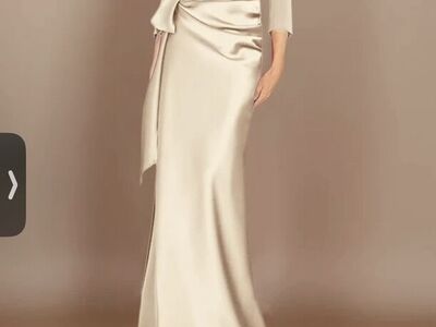 Mother Of The Bride formal Dress Champagne