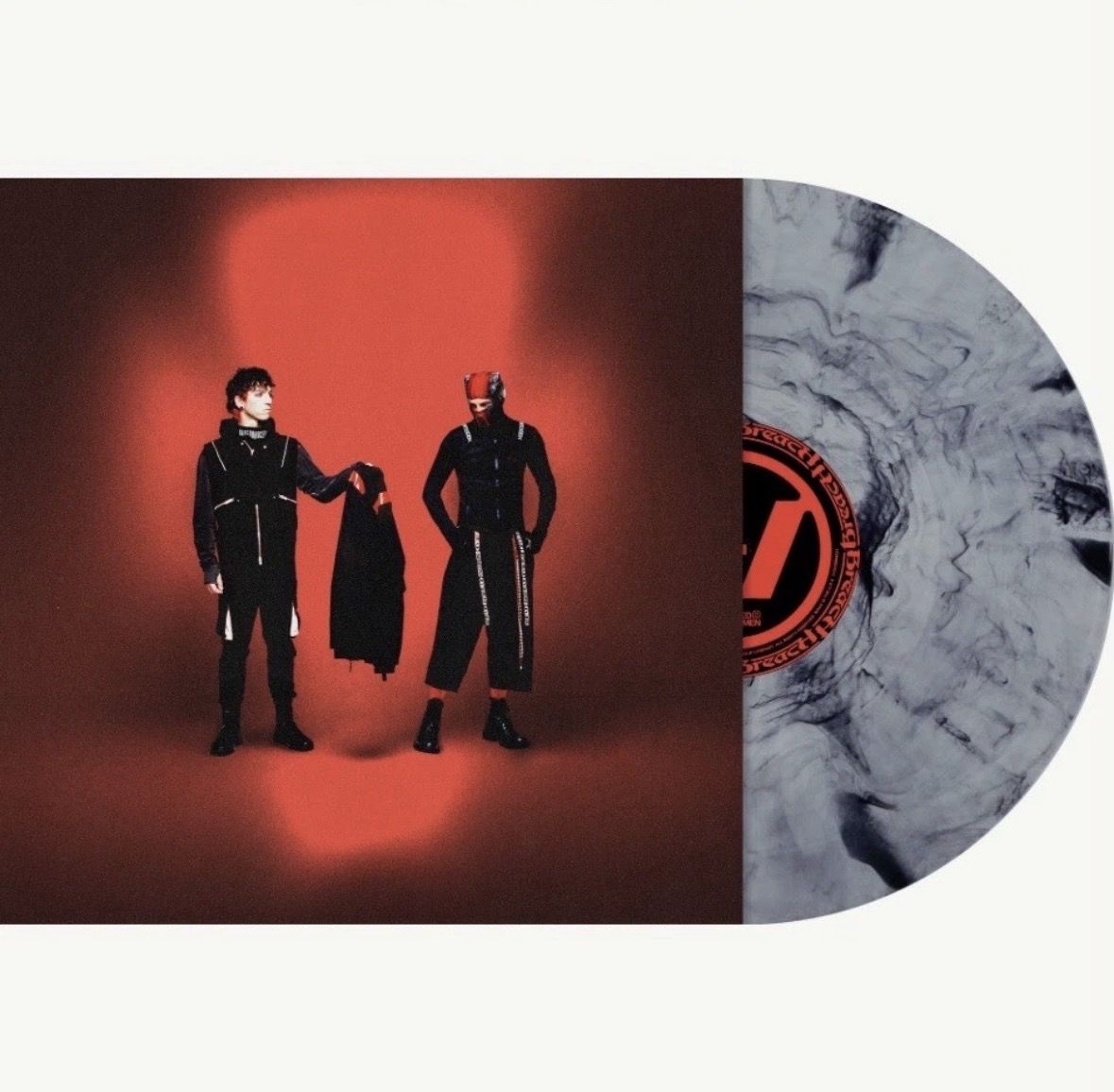 Twenty One Pilots-Breach-Black & White Vinyl-RARE