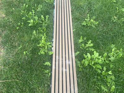 Seven 9ft Wood Slat Acoustic Wall Panels
