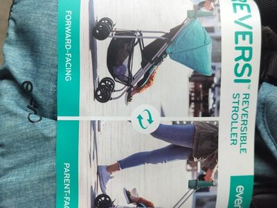 Evenflo Reversi Reversible Stroller - Teal / Blue
