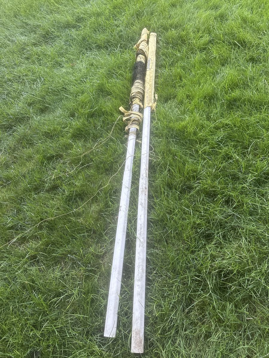 FREE Franklin  Portable Badminton Net and Pole Set