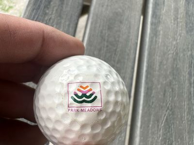 Vintage Park Meadows logo golf ball