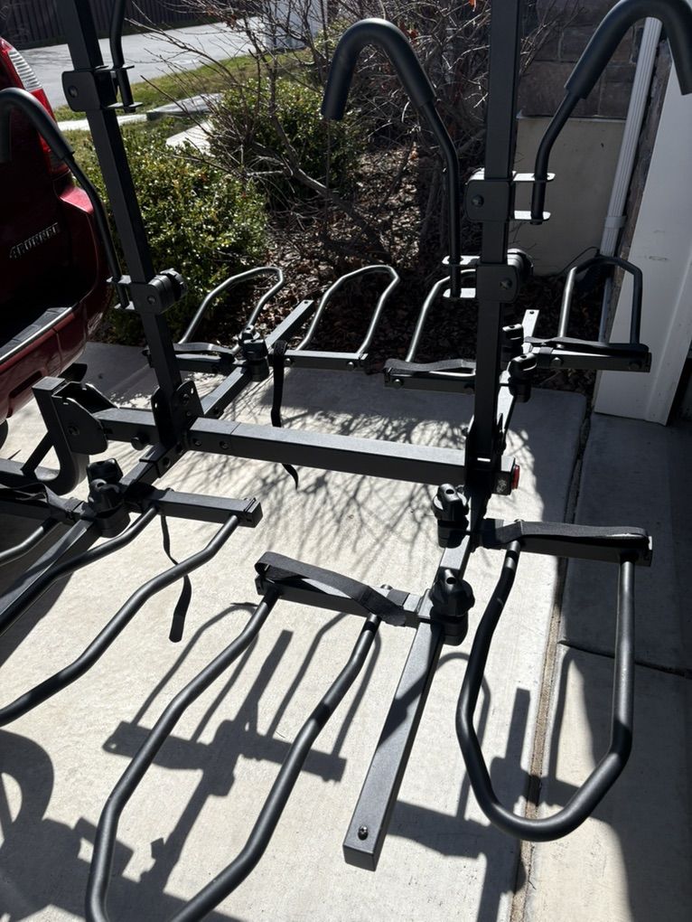 4 Tray Bike Rack With Hitch