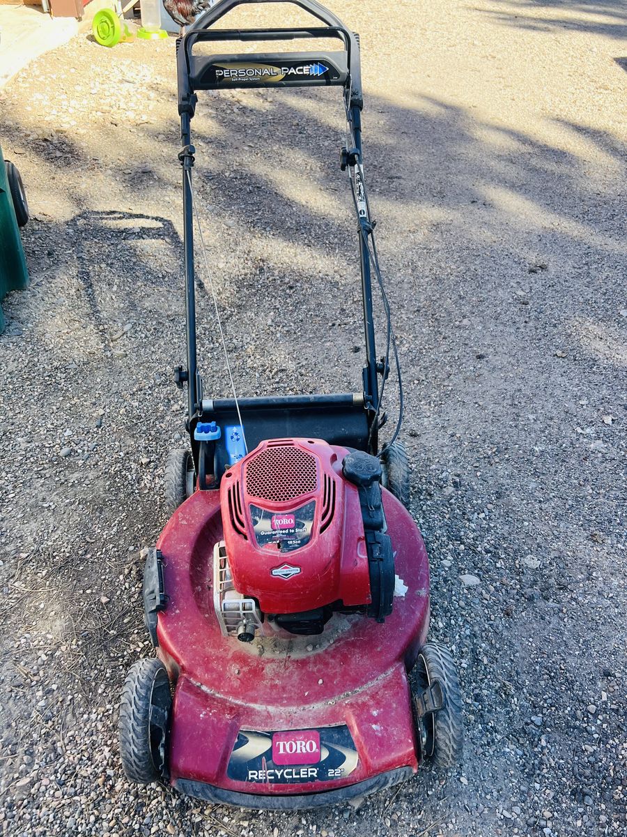 Toro 22" Deck Self Propelled mower