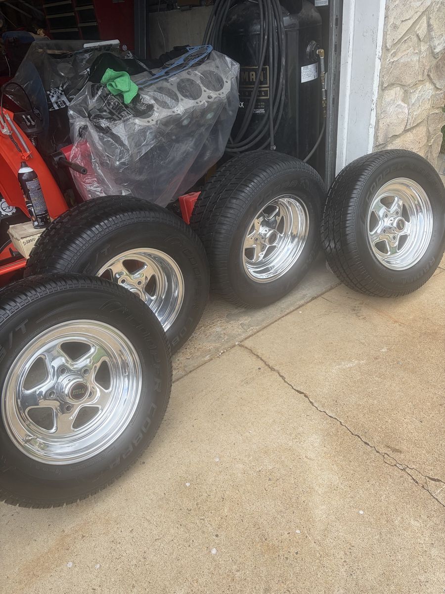 Weld Pro Star Wheels With Cooper Cobra Tires