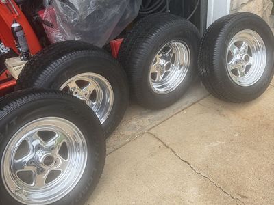 Weld Pro Star Wheels With Cooper Cobra Tires
