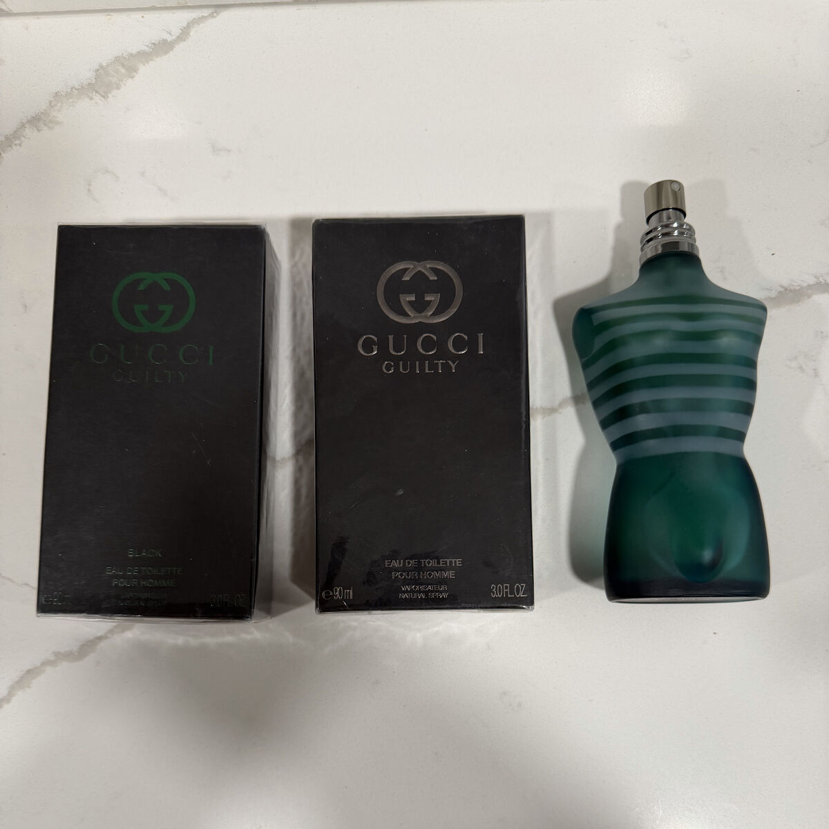 Gucci JPG Cologne Parfum Mens Bundle New!