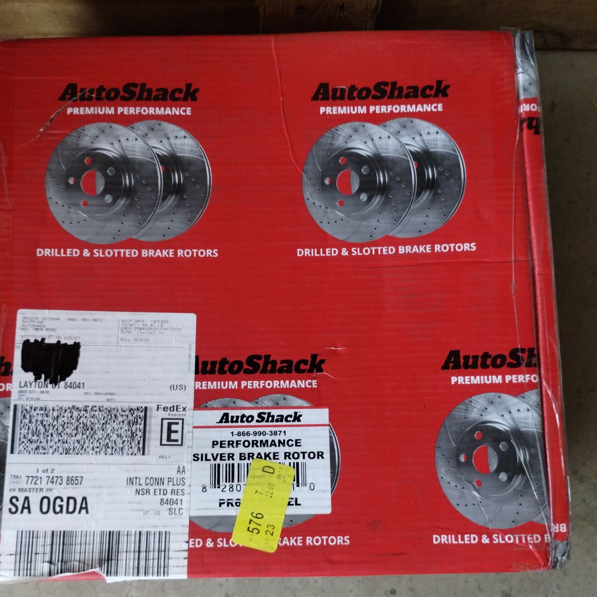 Ford explorer front rotors