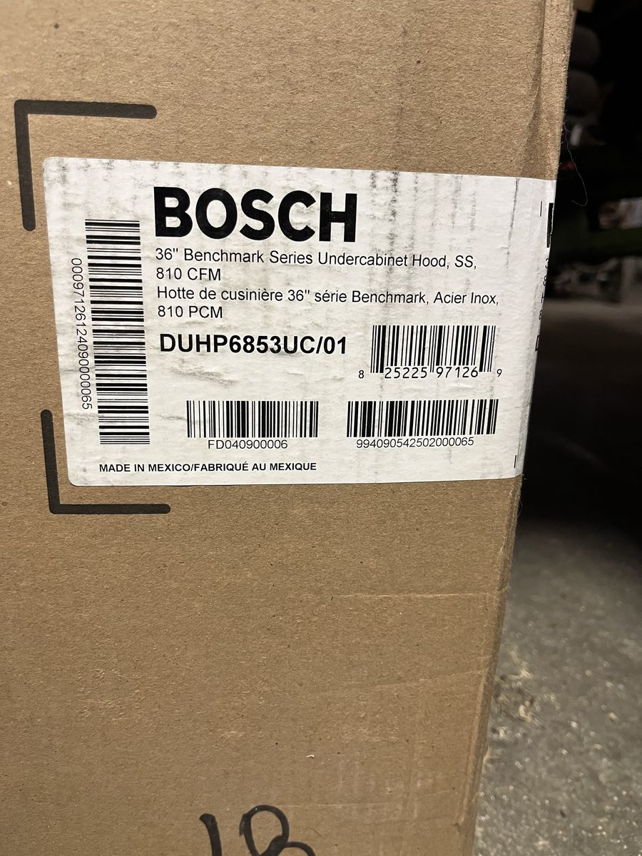 Bosch Range Hood