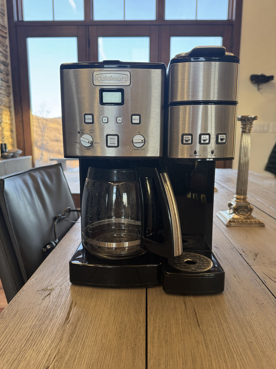 Cuisinart Coffee Center 12 Cup Coffeemaker and Single-Serve Brewer