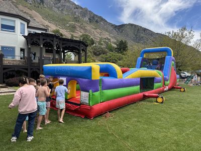 Giant Opstacle Course Inflatable Bounce House