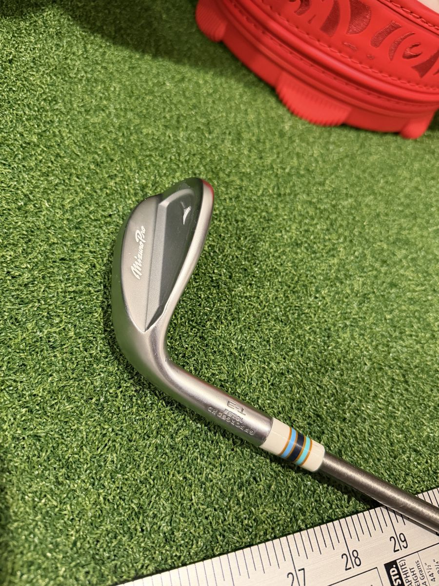 LH Mizuno T-3 White Satin 58.10 Steelfiber 110 Mint Left Hand Wedge