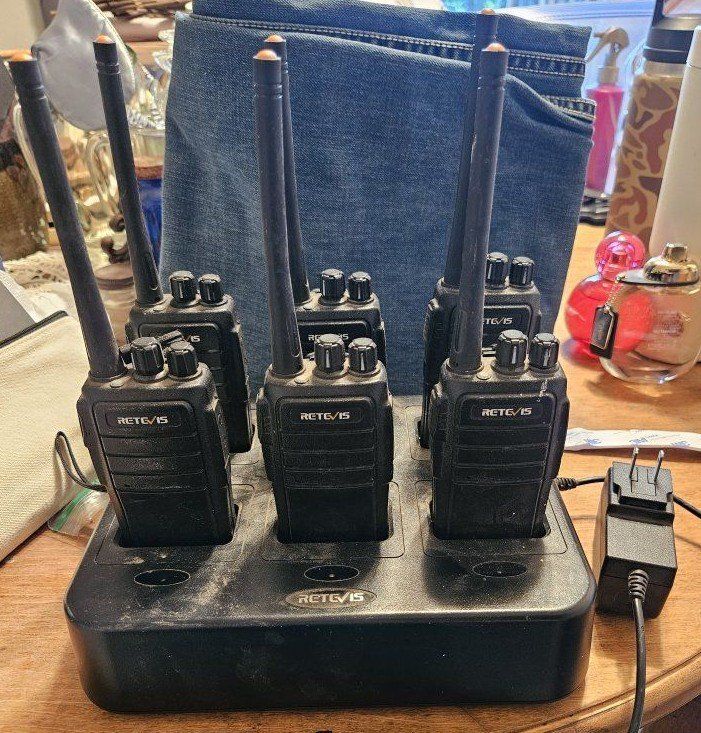 6 piece walkie talkie