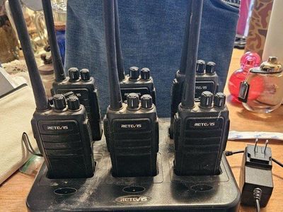 6 piece walkie talkie