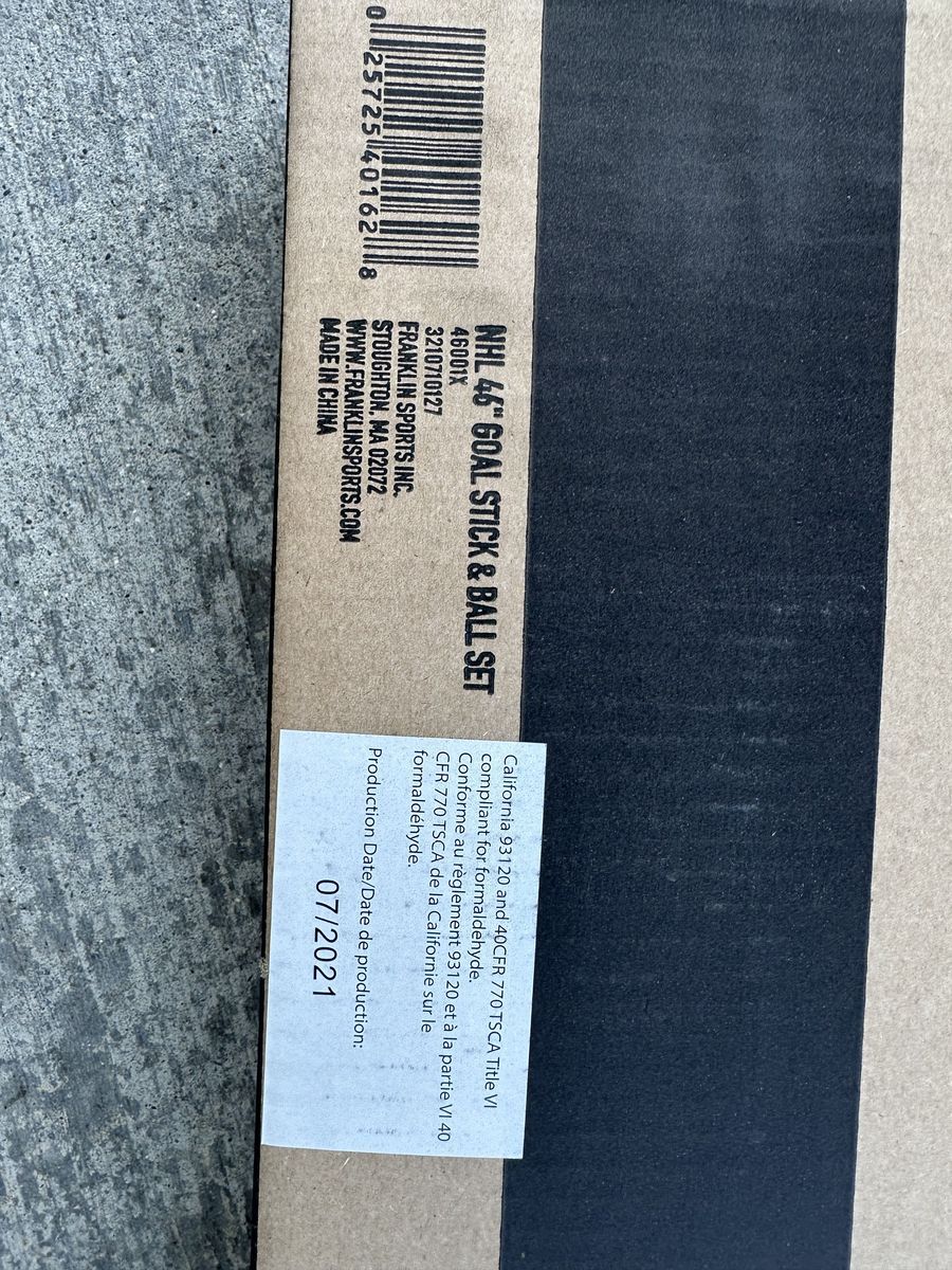 NHL® Street Hockey Goal, Stick and Ball Set