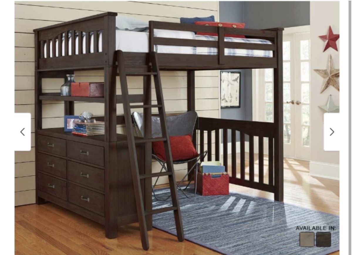 Loft Bed With Desk And Dresser