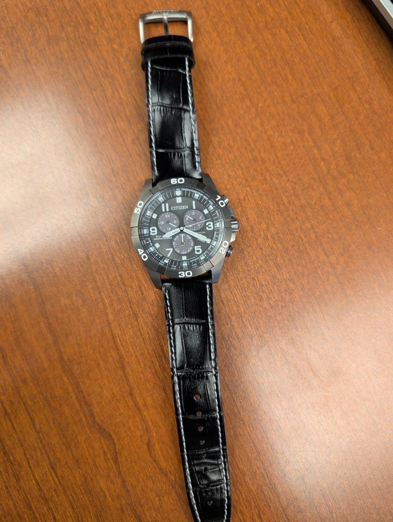 Citizen Brycen Titanium Eco-drive Chronograph