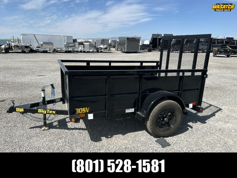Big Tex Trailers 5x8 30SV Single Axle Vanguard Landscape Trailer