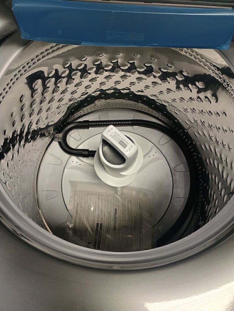 NEW WHIRLPOOL SMART TOP LOAD LAUNDRY SET