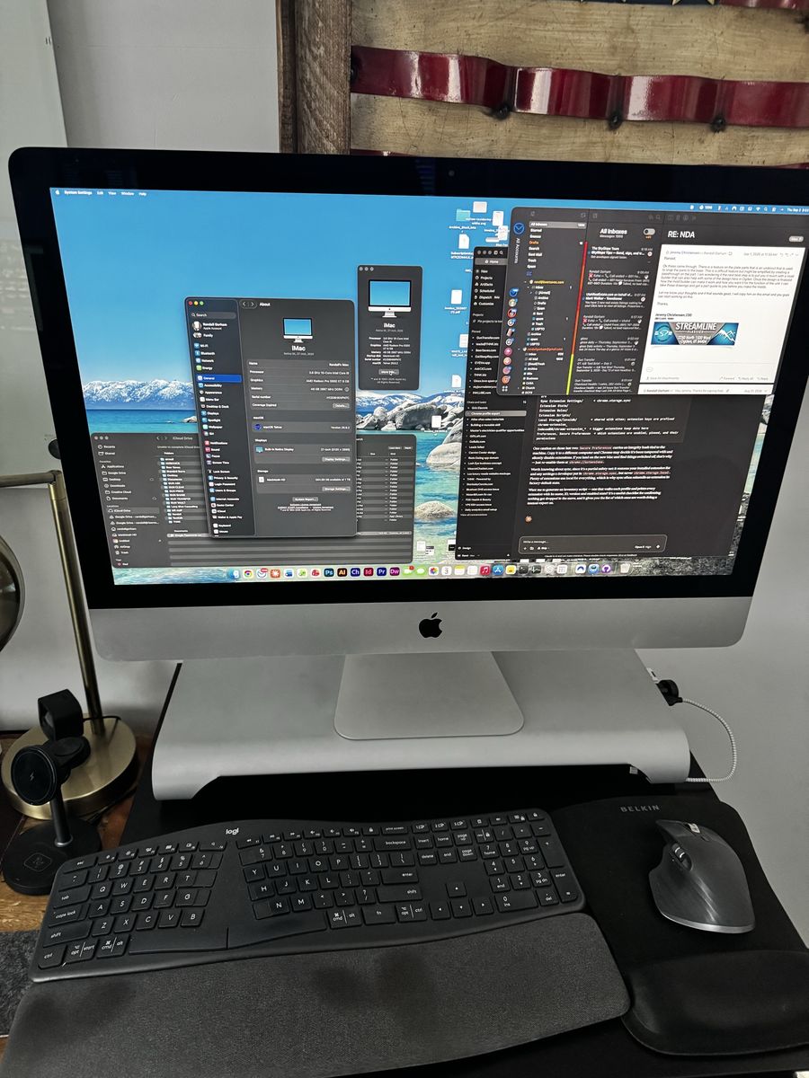 Apple iMac 27-inch Retina 5K (2020) - i9 3.6GHz, 48GB RAM, 1TB SSD