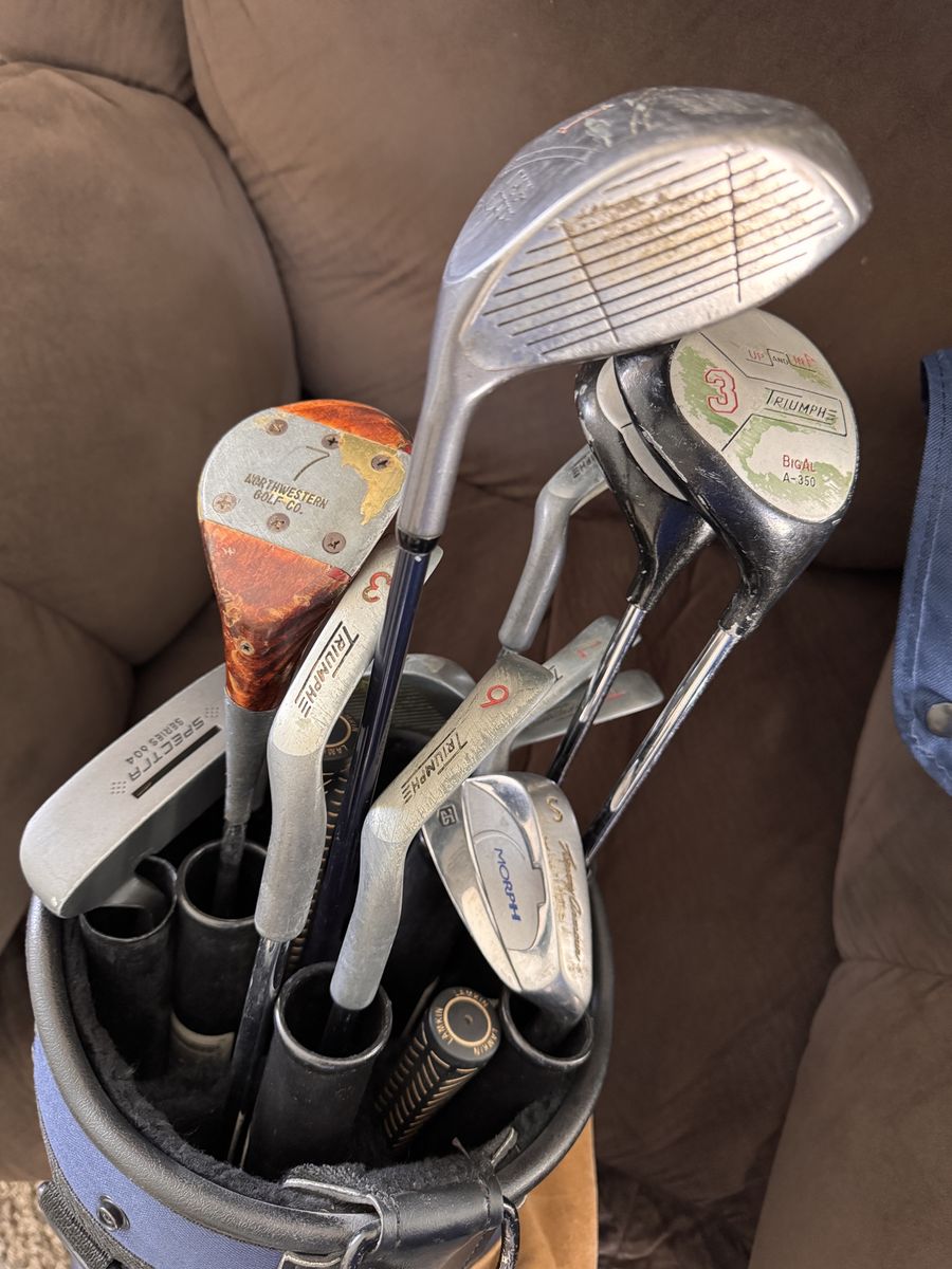 Assorted Golf Clubs