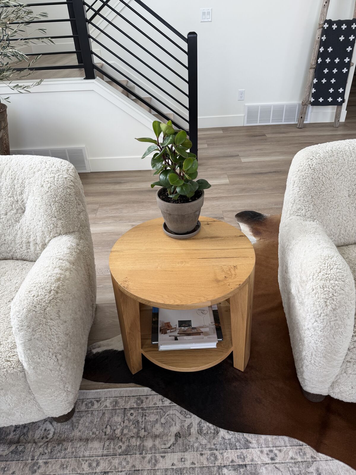 Restoration Hardware end table