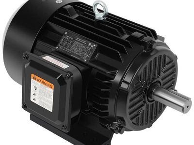 5HP Electric Motor 1480/1770 RPM, 184T