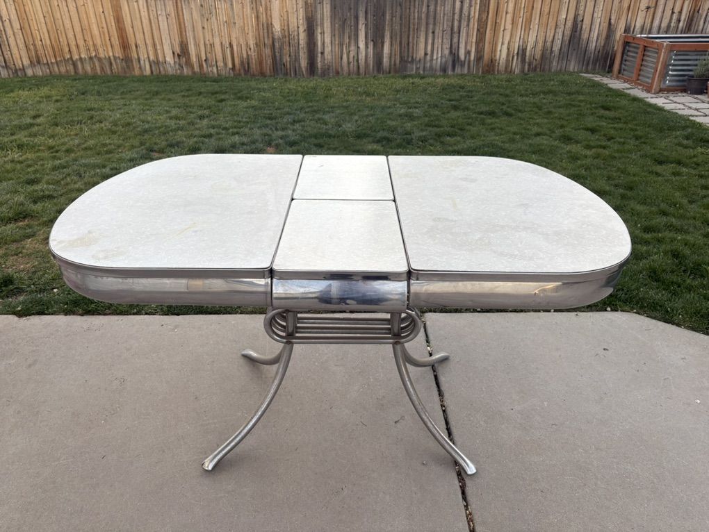 1950s Vintage Formica Dining Table