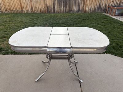 1950s Vintage Formica Dining Table