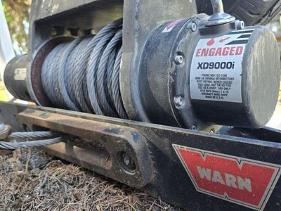 Warn XD9000i Electric Winch - 9000 lb Capacity with Wire Rope