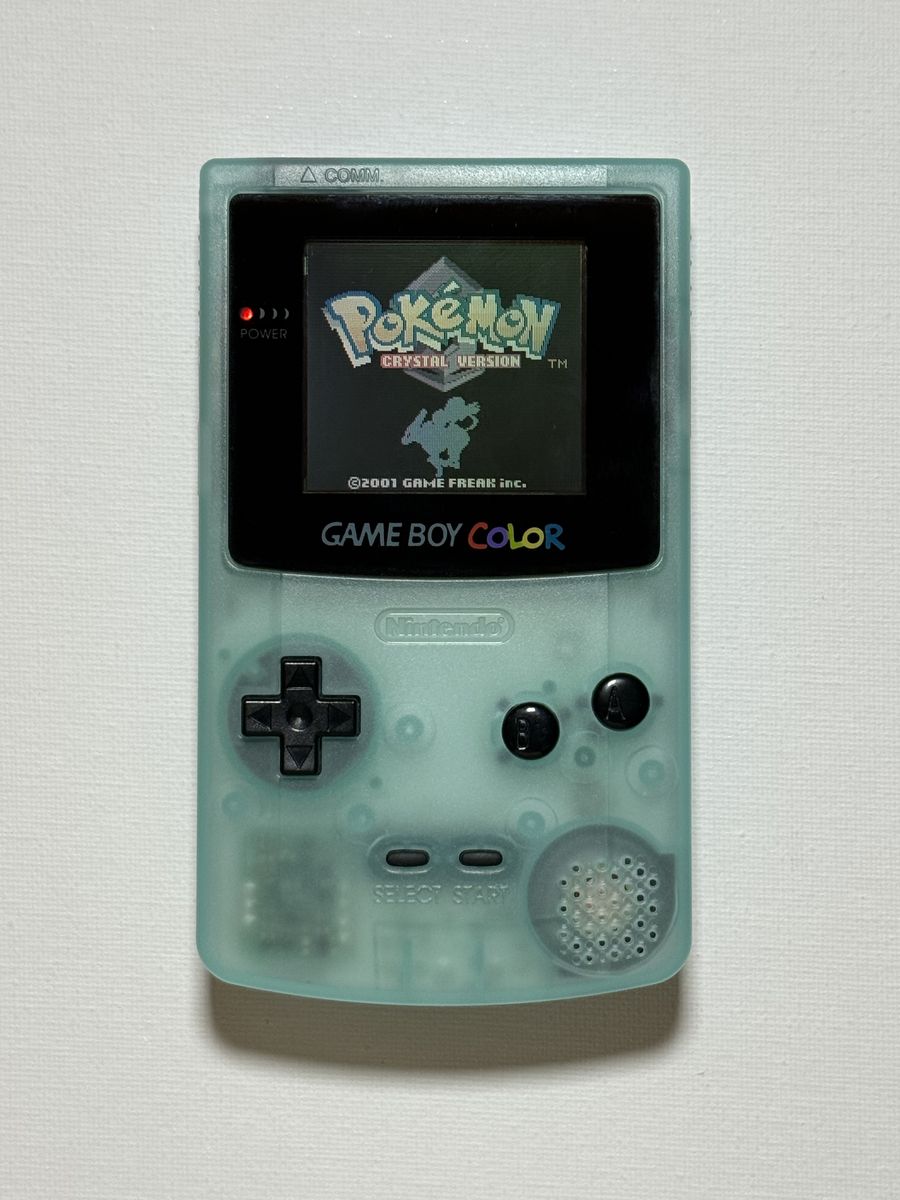 Nintendo Game Boy Color GBC Glow in the Dark Console Glass Screen Lens