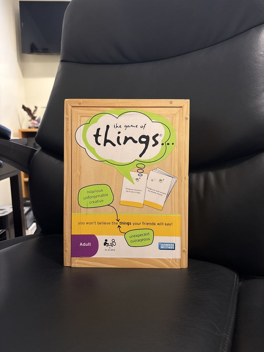 The Game of Things Adult Party Game by Parker Brothers - Hilarious & Creative Fun for 4+ Players