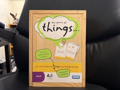 The Game of Things Adult Party Game by Parker Brothers - Hilarious & Creative Fun for 4+ Players