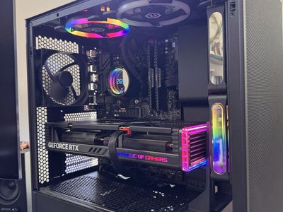 High-End Custom Gaming PC — Ryzen 7 5800X • RTX 4070 ROG • 32GB RAM