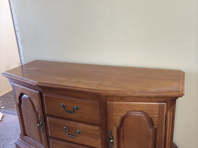 Vintage Oak Sideboard