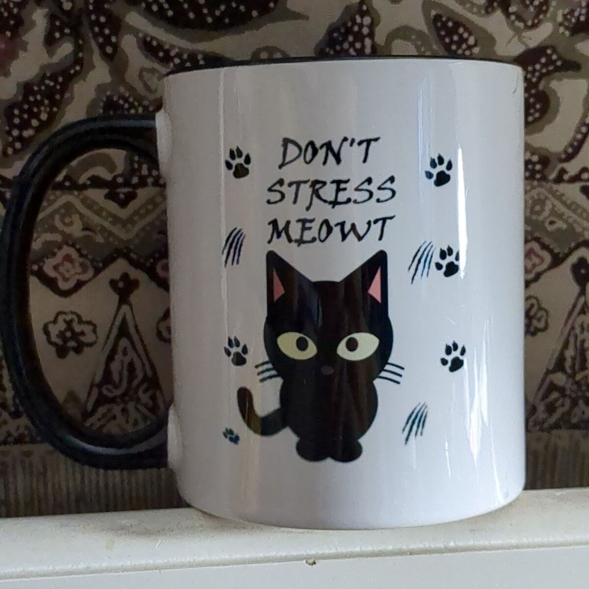 Don't stress meowt mug