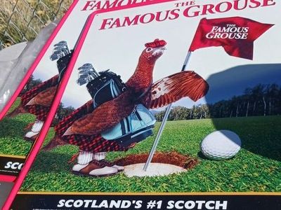 Famous grouse Golf tin signs