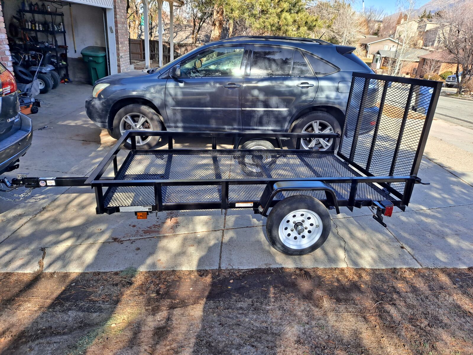 5x8 utility trailer, nicest in town.