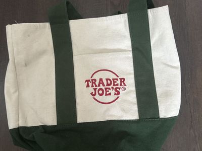 Trader Joe’s mini tote Green