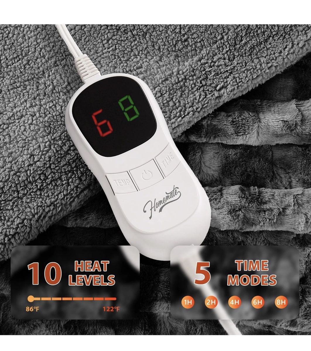 Homemate Electric Heated Blanket