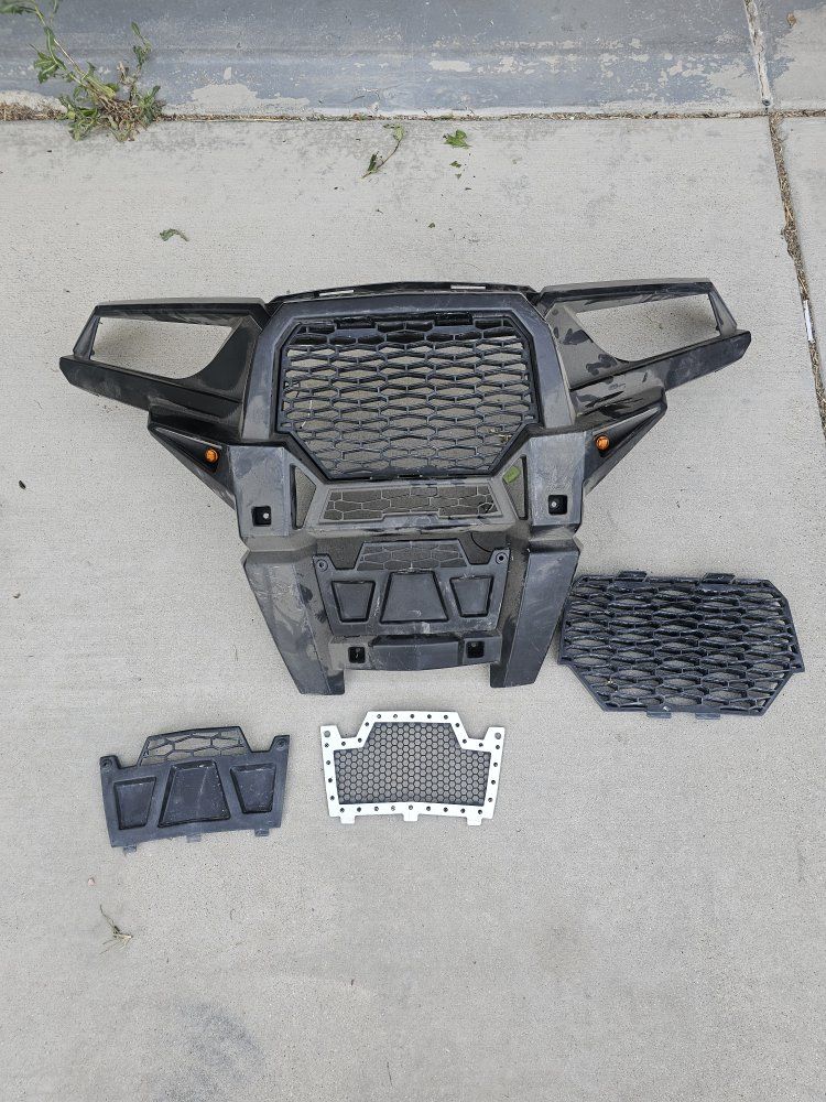 2015 RZR XP 1000 Front Fascia Bumper with turn signals and extra grills