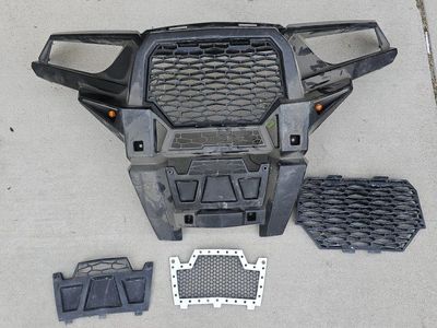2015 RZR XP 1000 Front Fascia Bumper with turn signals and extra grills