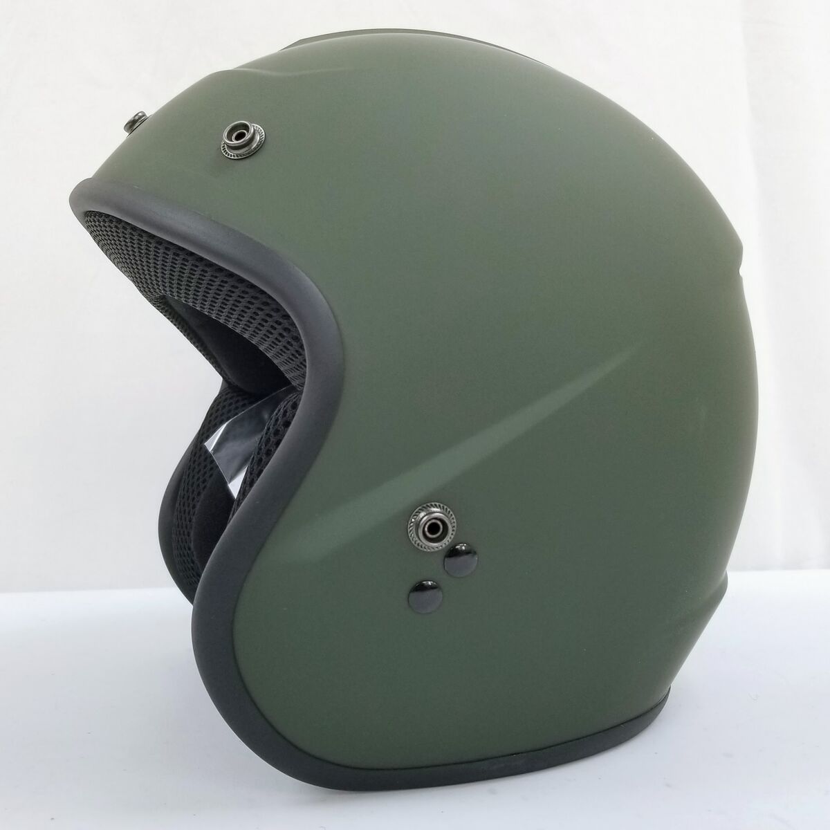 Gmax OF-2 Open-Face Helmet - Matte Green color (72-53602X)