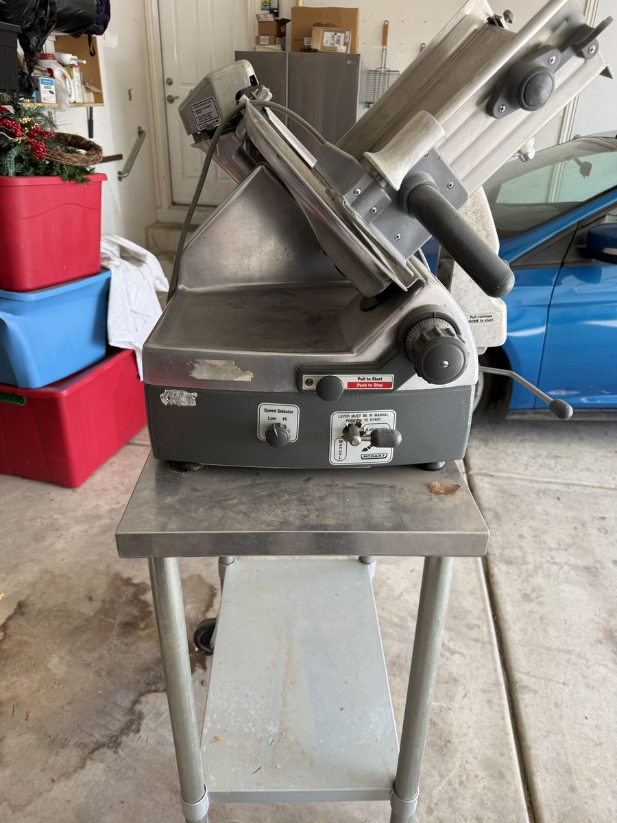 Used Hobart Meat Automatic Meat Slicer