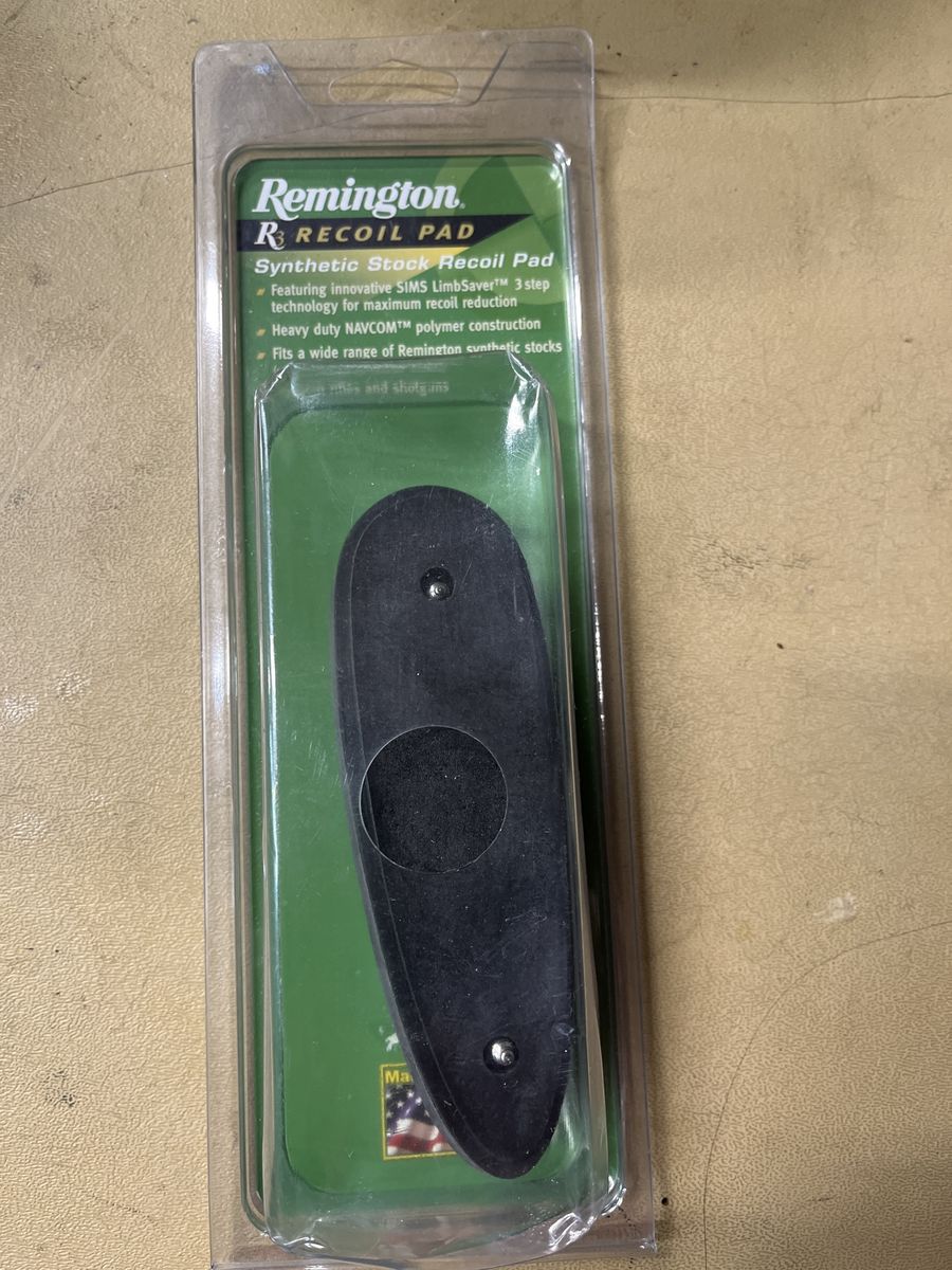 Remington R3 Synthetic Stock Recoil Pad - Limbsaver Technology for Rifles & Shotguns
